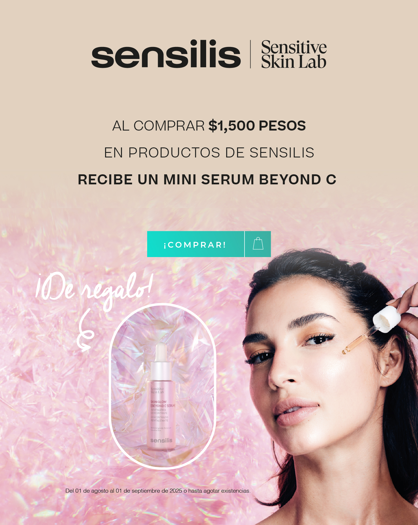 Sensilis Promo mini serum C Agosto 2025