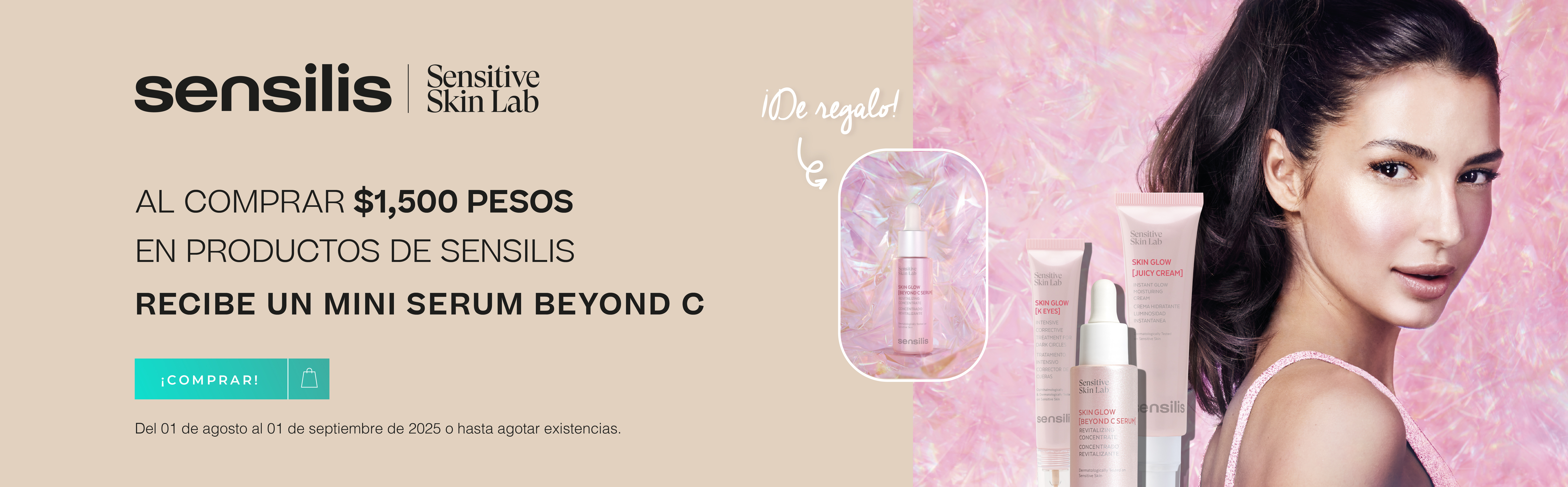 Sensilis Promo mini serum C Agosto 2025