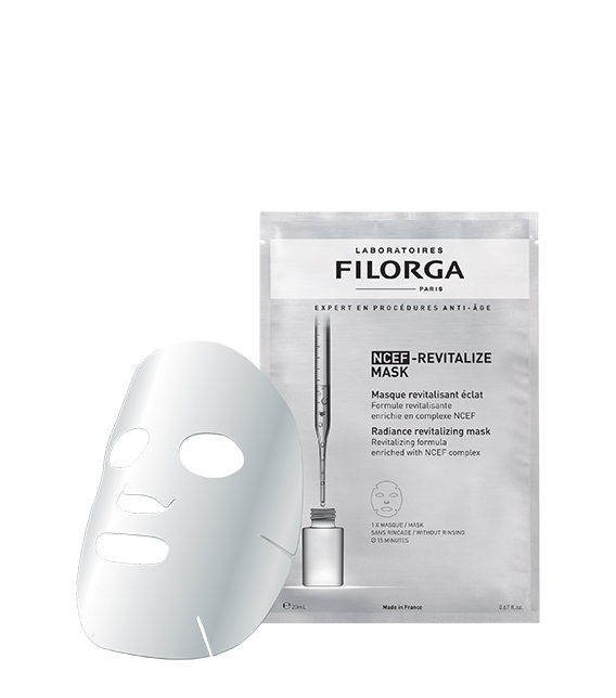 NCEF Revitaliza Sheet Mask Mascarilla Revitalizante Iluminadora Caja