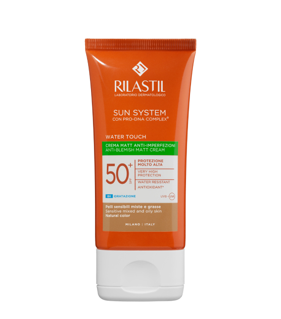 Sun System Water Touch Bloqueador Solar Ligero Matificante Spf 50+